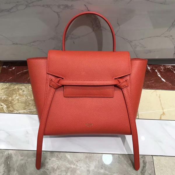 セリーヌ コピー CELINE 2WAY ミニベルトバッグ RED 185003ZVA 05FR